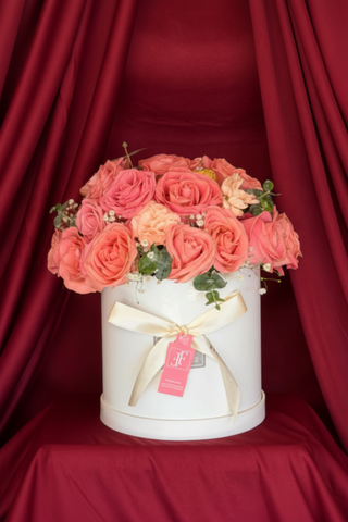 BOX RETRO 24 ROSAS